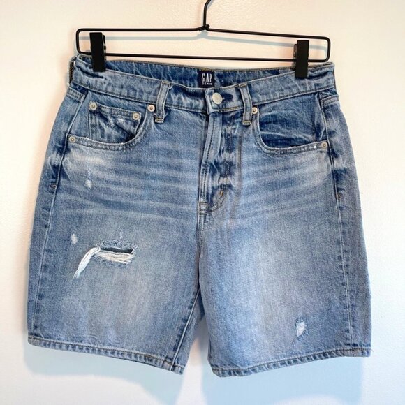 GAP High Waist Denim Shorts - Picture 1 of 6